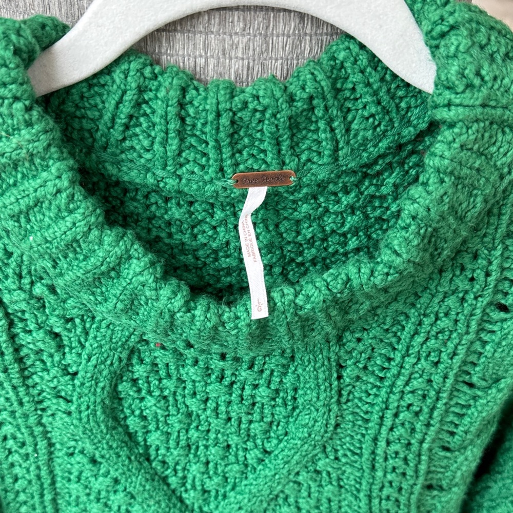 Free People Emerald Cowl Neck Sweater - Picture 2 of 5